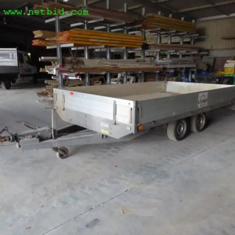 Aanhangwagen met dubbele as Saris P40 C1