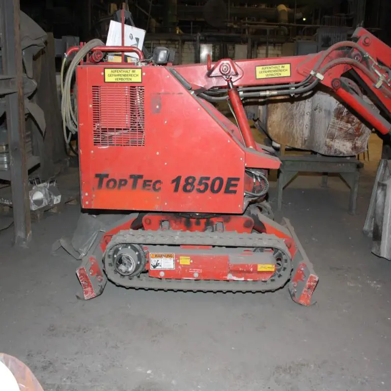 remote-controlled demolition robot TopTec 1850 E