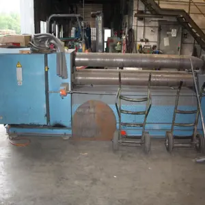 3-roller sheet metal bending machine BBM DBV 20-90