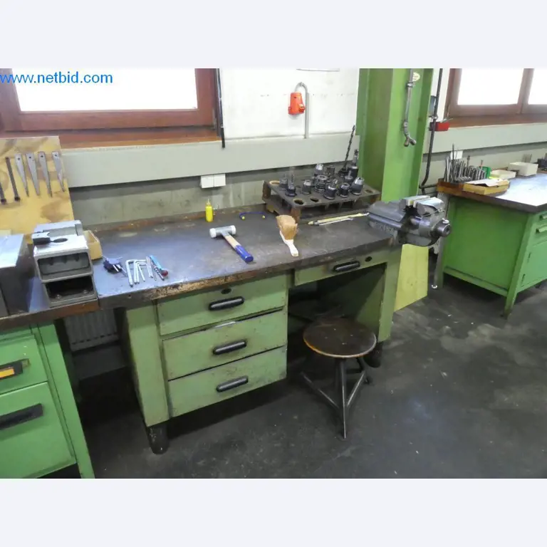 Dobře udržované stroje a provozní a kancelářské vybavení z oblasti výroby nástrojů / obrábění kovů.-3