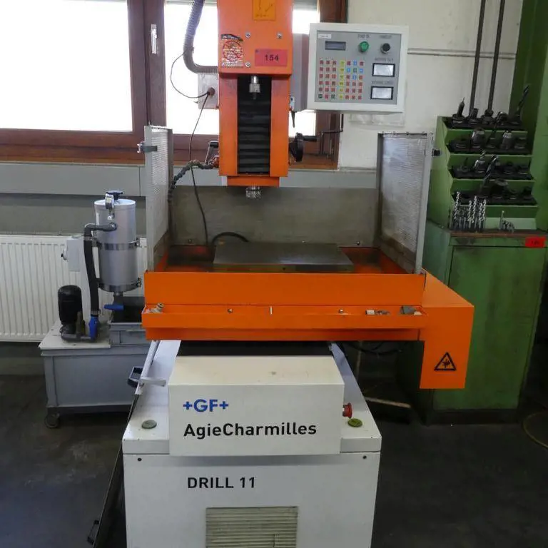 starting hole drilling machine +GF+ AGIE Charmilles Drill 11