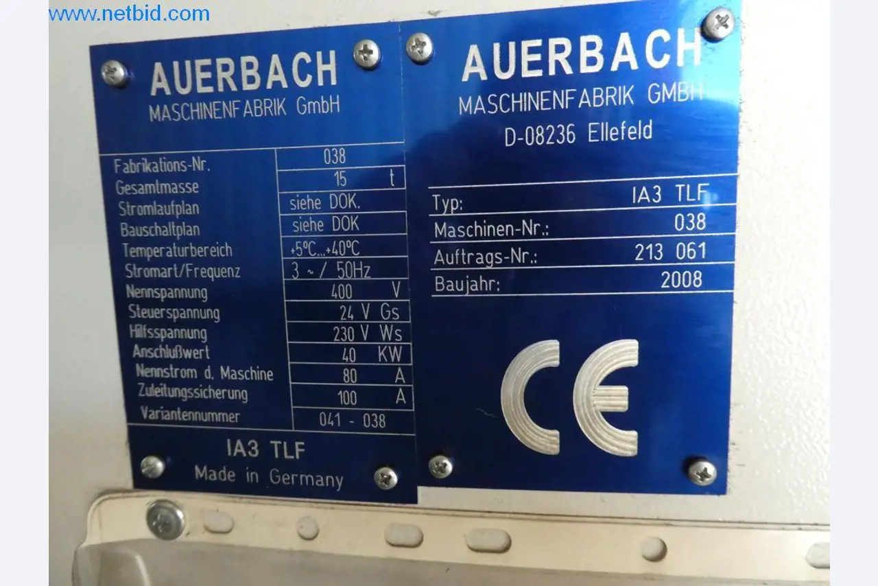 Máquinas bem conservadas, bem como equipamento operacional e de escritório do sector da fabricação de ferramentas / metalurgia-10