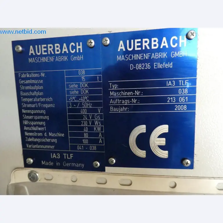 Máquinas bem conservadas, bem como equipamento operacional e de escritório do sector da fabricação de ferramentas / metalurgia-10