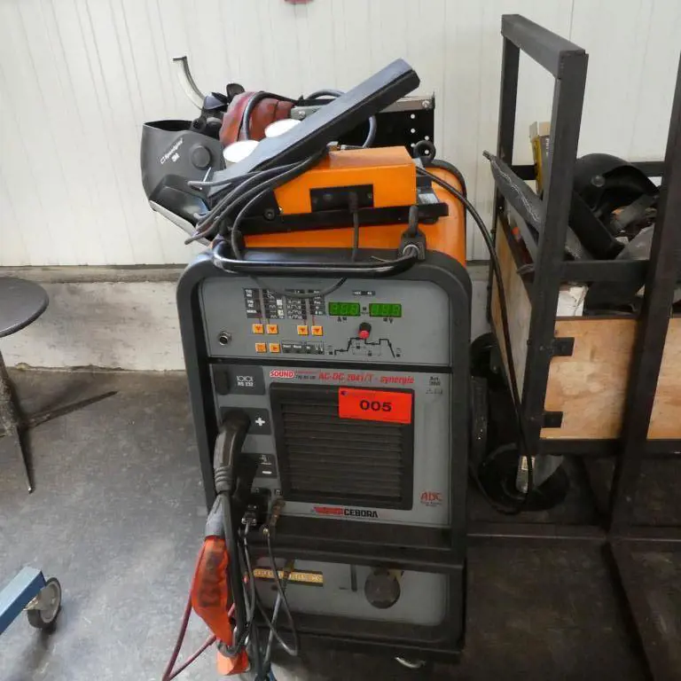 TIG welding set Cebora AC-DC 2641/T Synergic