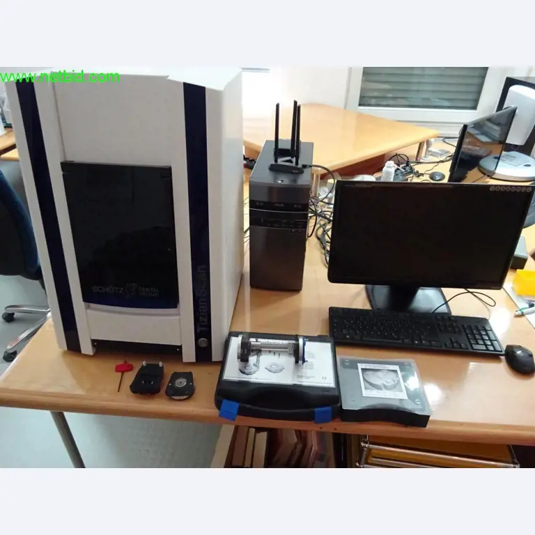 Operating and office equipment of a dental laboratory-1