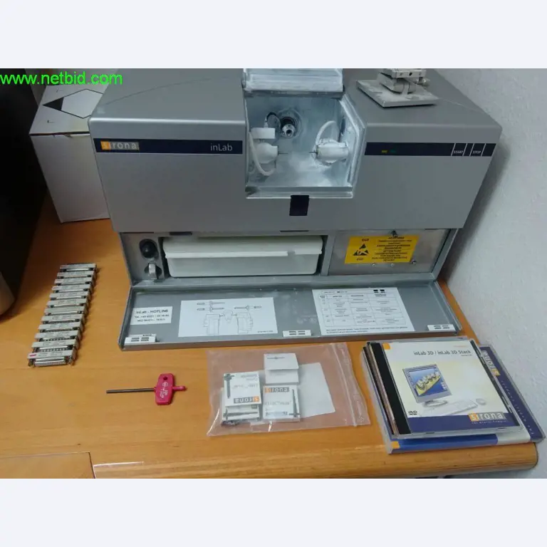 Operating and office equipment of a dental laboratory-6