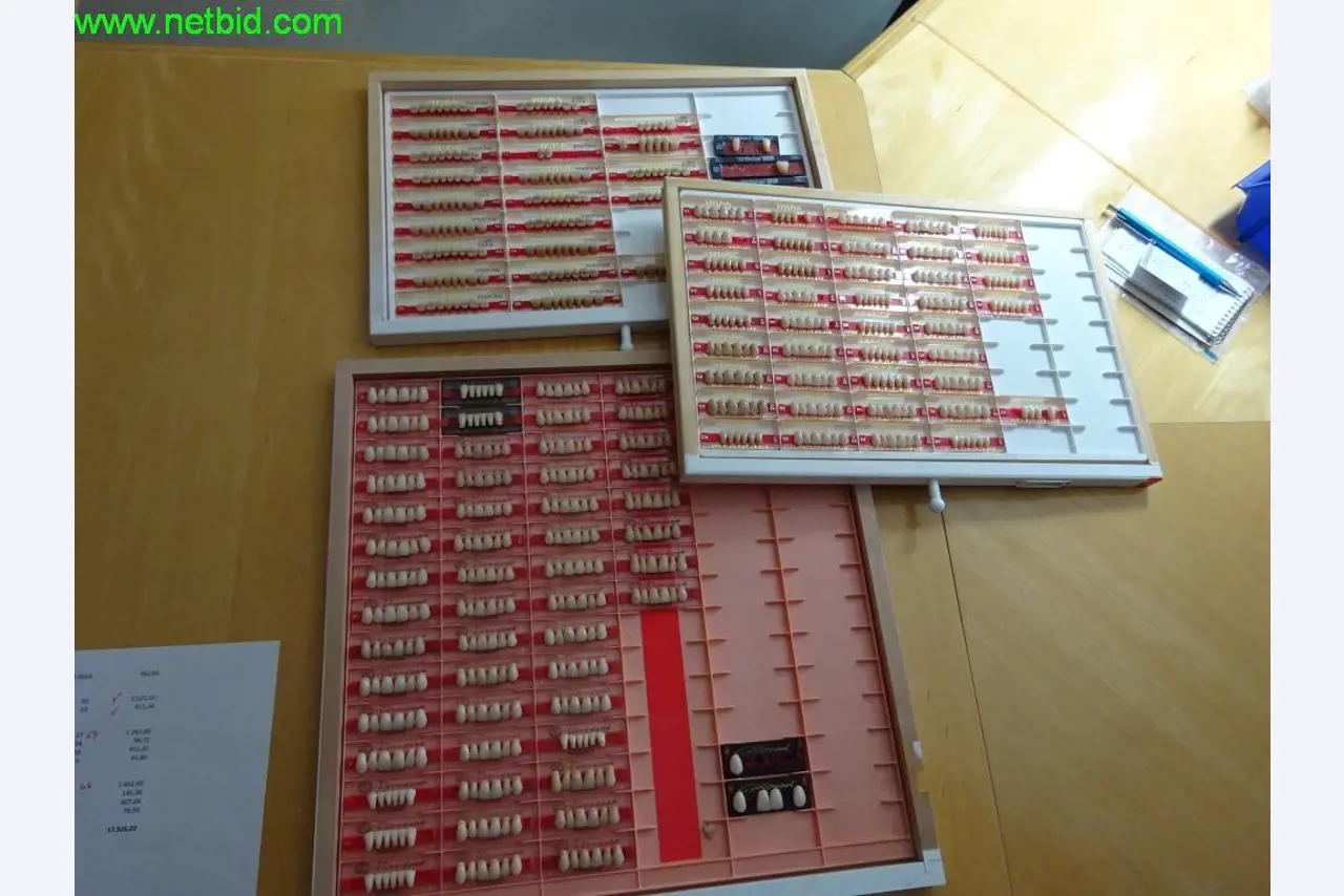 Operating and office equipment of a dental laboratory-1