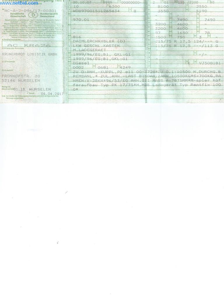 Großbäckerei Kronenbrot - Maschinen, Anlagen sowie Betriebsausstattung-8