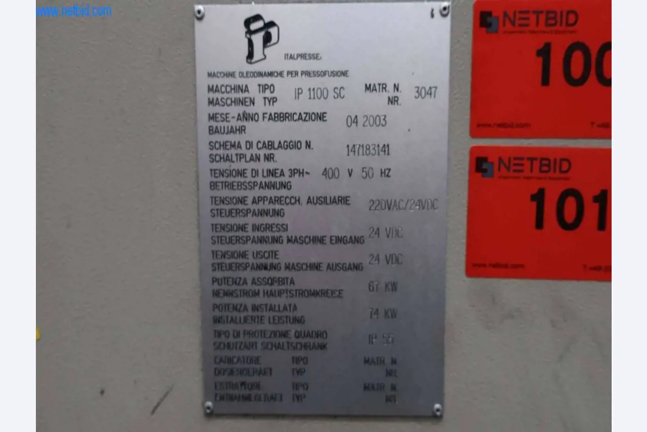Druckgussanlagen (Al) 1.100 – 1.350 t, 
Mechanische Bearbeitung, Werkzeugbau
-8