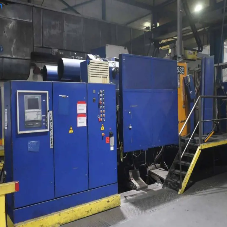 die-casting cell "DGM 12131" Italpresse IP 1350 SC (Al alloy)