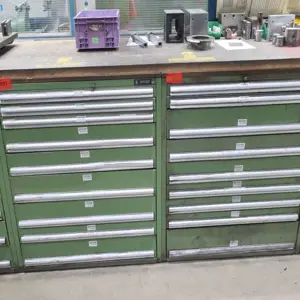 2 telescopic drawer cabinets