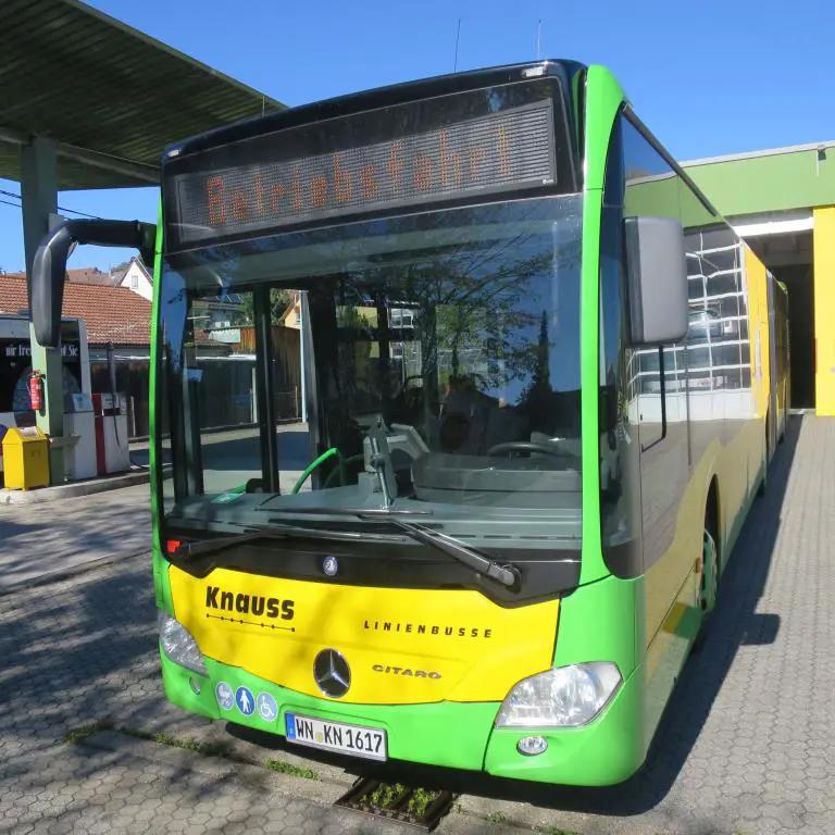 Scheduled articulated bus - surcharge subject to change! Mercedes-Benz Citaro G Evobus