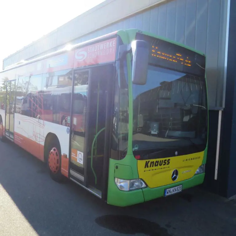 Scheduled articulated bus Mercedes-Benz Citaro Evobus 0530G