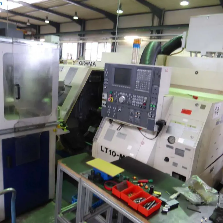 Tokarka CNC (14) Okuma LT10-MY VAC-MB7.5/5.5-7.5/70-A