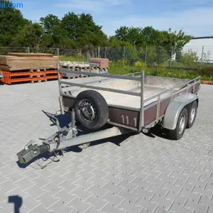 Aanhangwagen met dubbele as Saris F3020