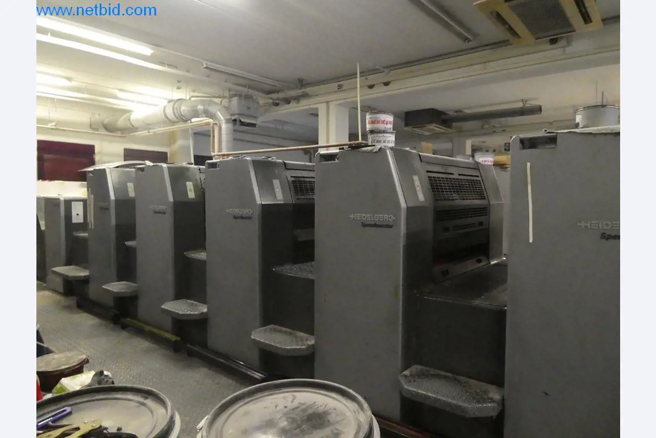 machines of the area offset printing and 4/5 colour printing machines Heidelberg-13