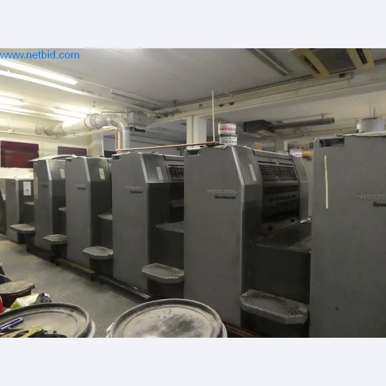 machines of the area offset printing and 4/5 colour printing machines Heidelberg-13