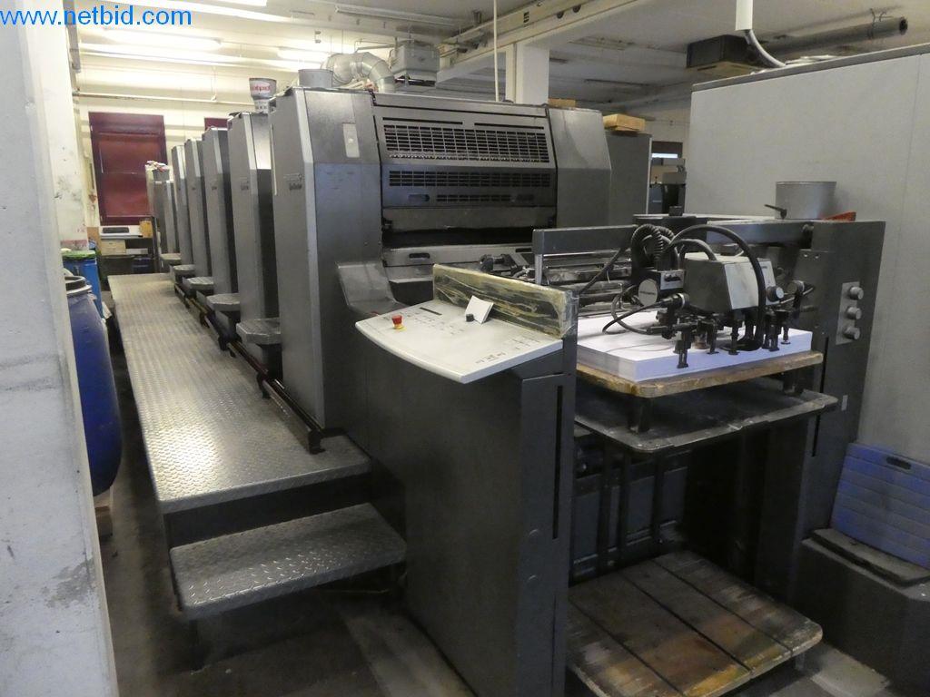 Machines of the area offset printing and 2-/-4/-5 colour printing machines Heidelberg-1