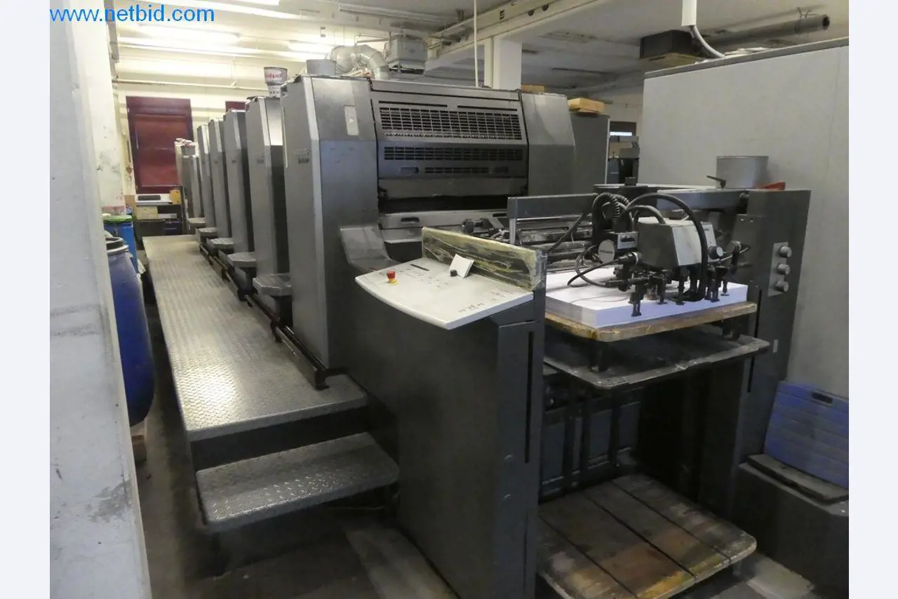 machines of the area offset printing and 4/5 colour printing machines Heidelberg-1