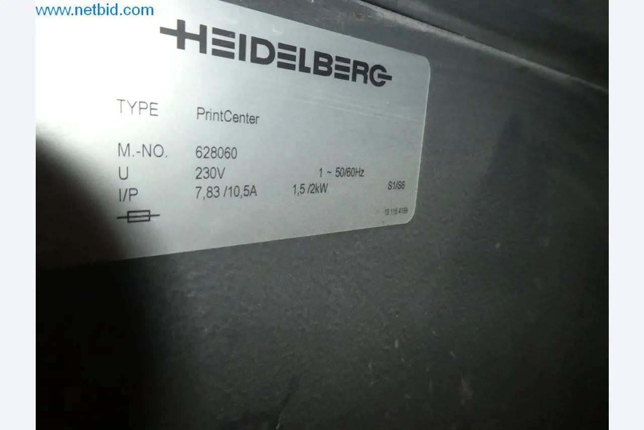 machines of the area offset printing and 4/5 colour printing machines Heidelberg-5