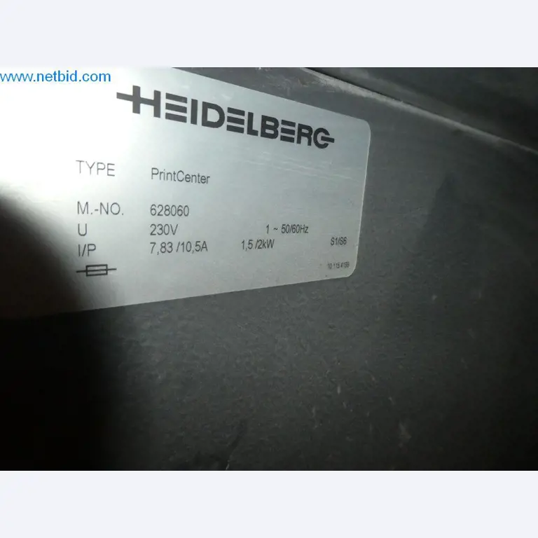 machines of the area offset printing and 4/5 colour printing machines Heidelberg-5