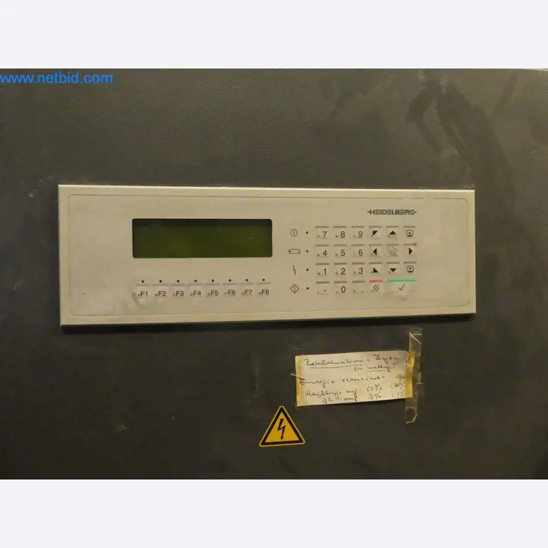 machines of the area offset printing and 4/5 colour printing machines Heidelberg-7