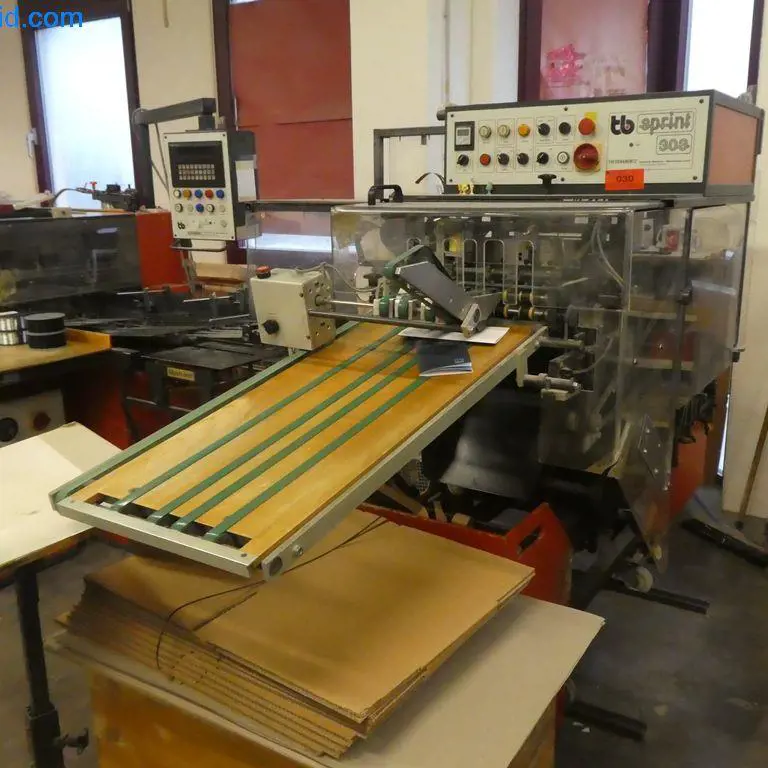 Zusammentragmaschine m. Hefter Theisen & Bonitz TLO Sprint 303