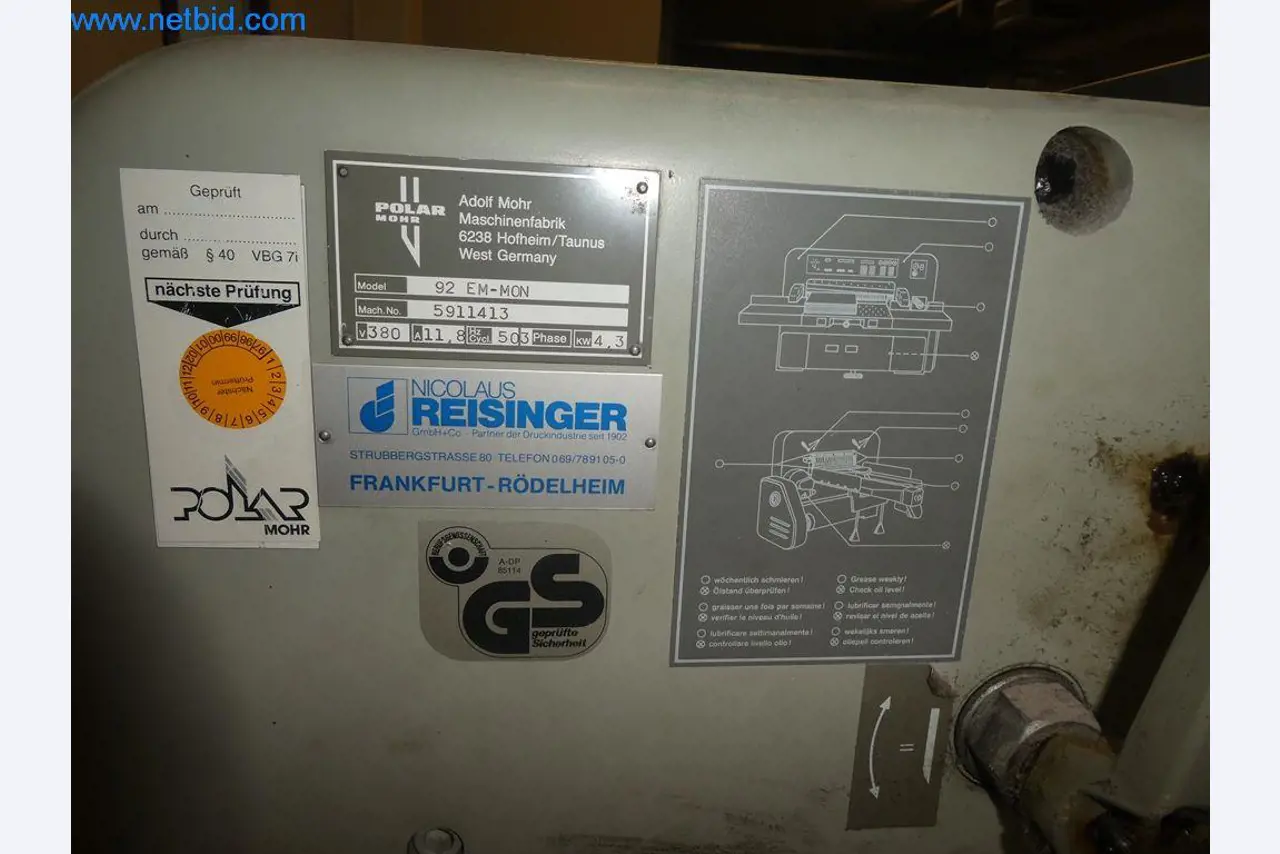 machines of the area offset printing and 4/5 colour printing machines Heidelberg-6