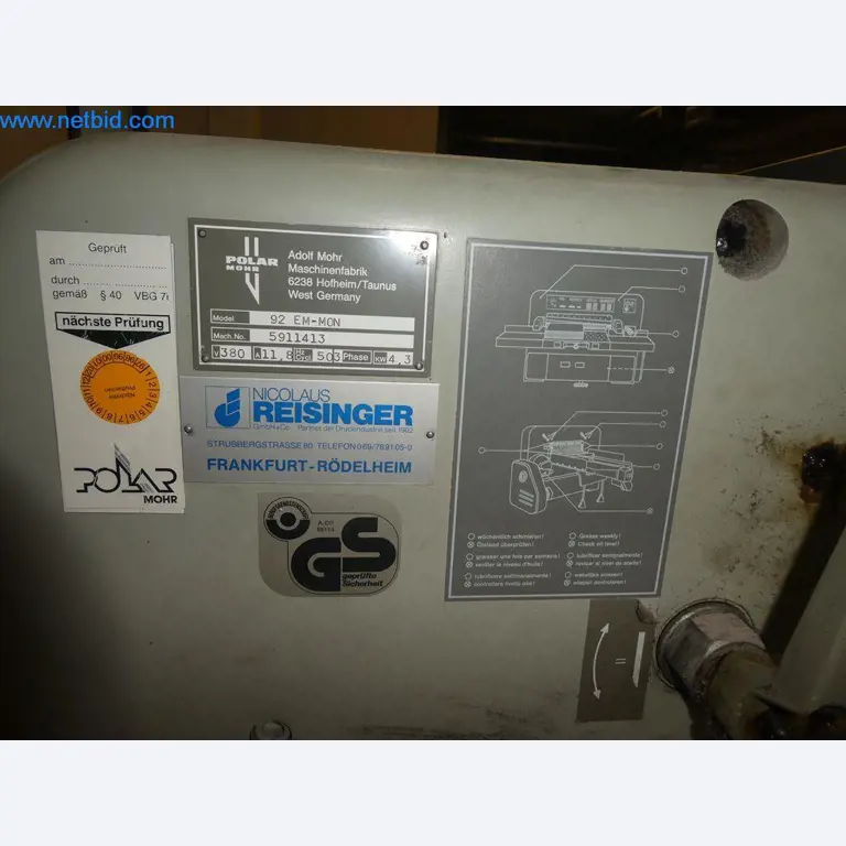 machines of the area offset printing and 4/5 colour printing machines Heidelberg-6