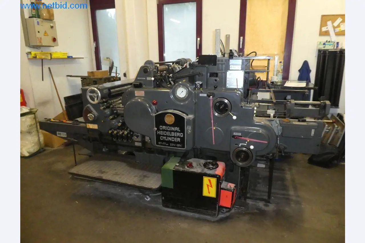 machines of the area offset printing and 4/5 colour printing machines Heidelberg-2