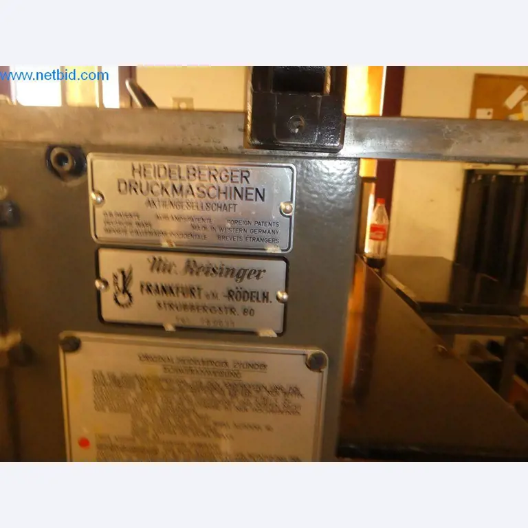machines of the area offset printing and 4/5 colour printing machines Heidelberg-4