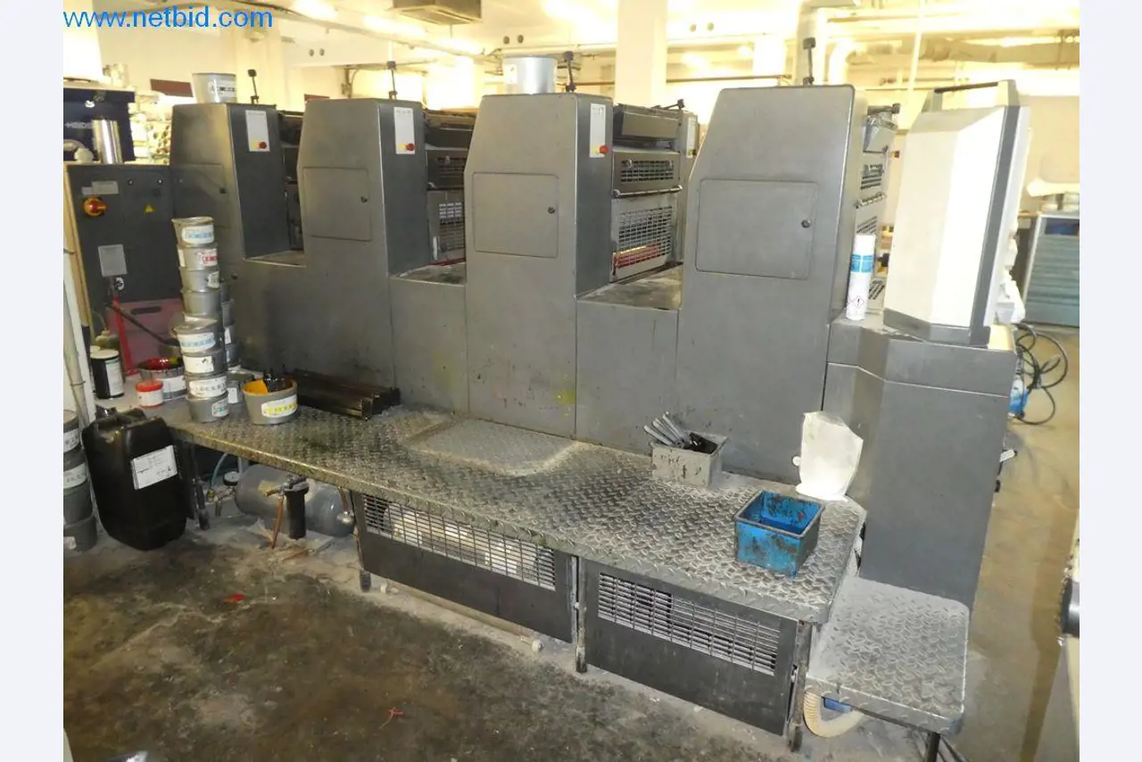 machines of the area offset printing and 4/5 colour printing machines Heidelberg-14