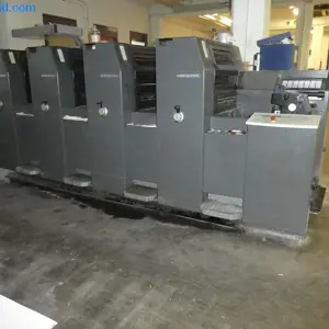 4-Farben-Druckmaschine Heidelberg Printmaster PM 52-4