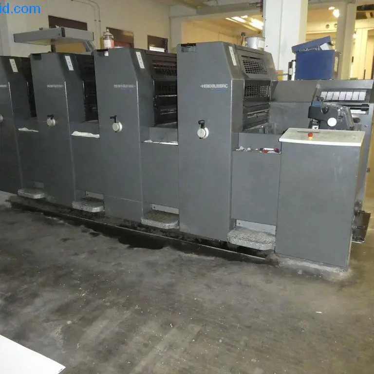 4-Farben-Druckmaschine Heidelberg Printmaster PM 52-4