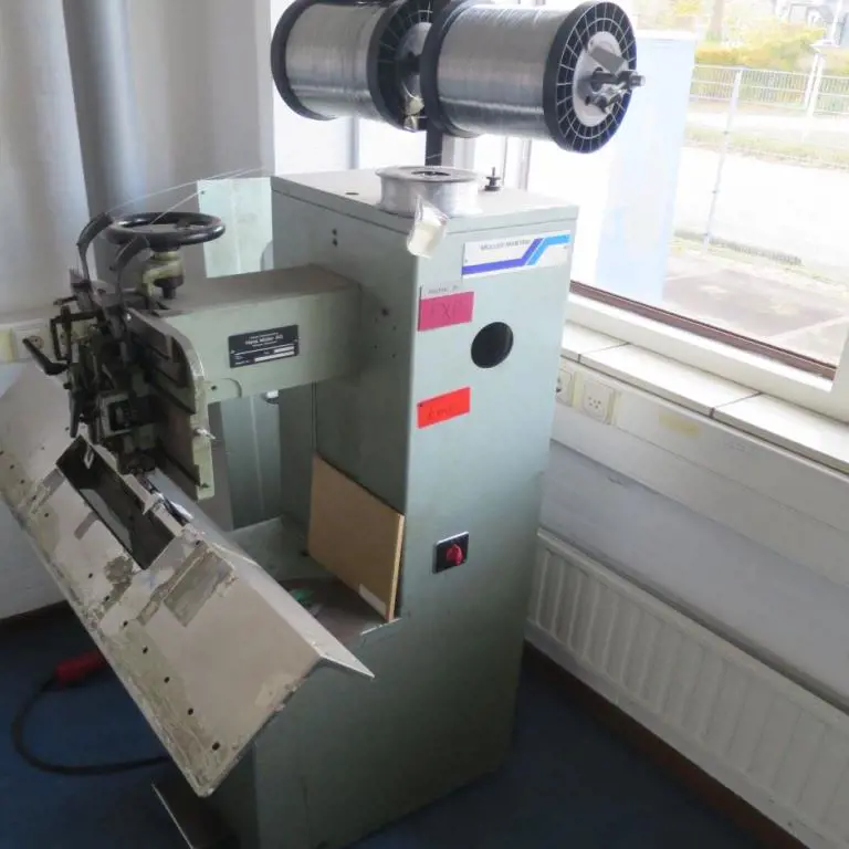 double head wire stitching machine Hans Müller 833