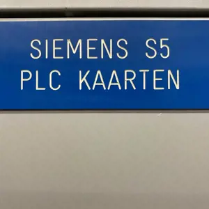 Siemens S5 PLC cards - not accessible during the viewing day