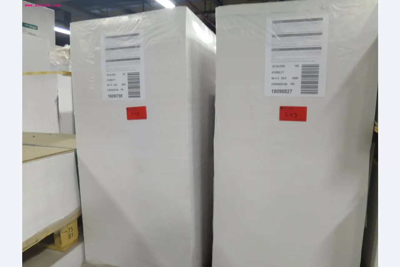 Máquinas de impressão e linhas de acabamento - 2º leilão-2