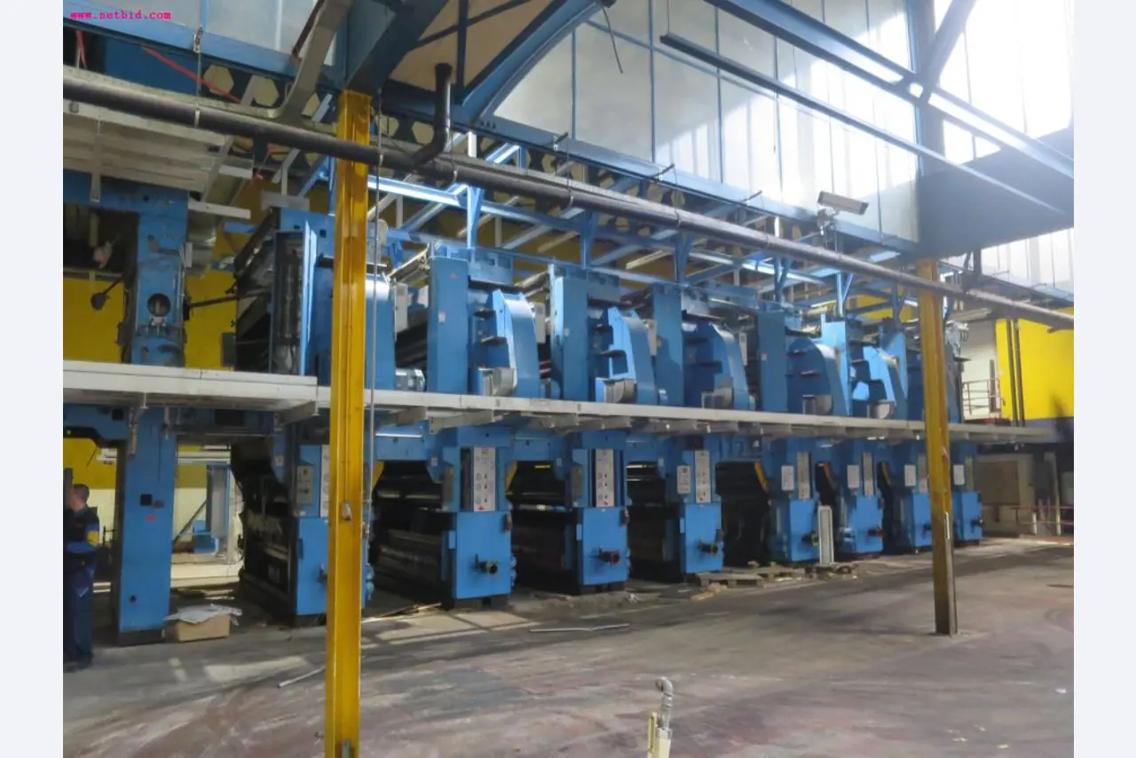 Máquinas de impressão e linhas de acabamento - 2º leilão-2