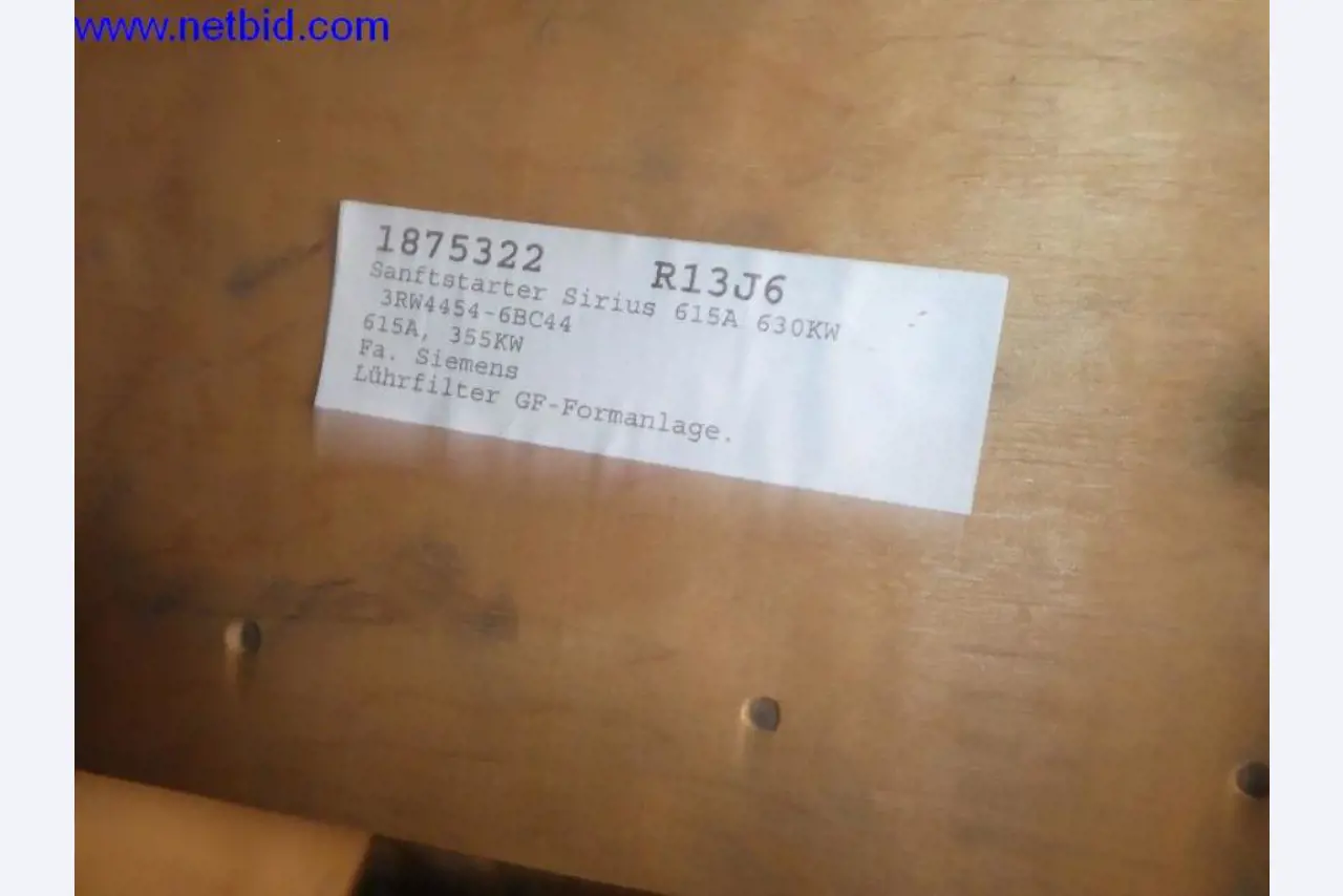 Machinery and equipment of Gusswerke Saarbrücken-3