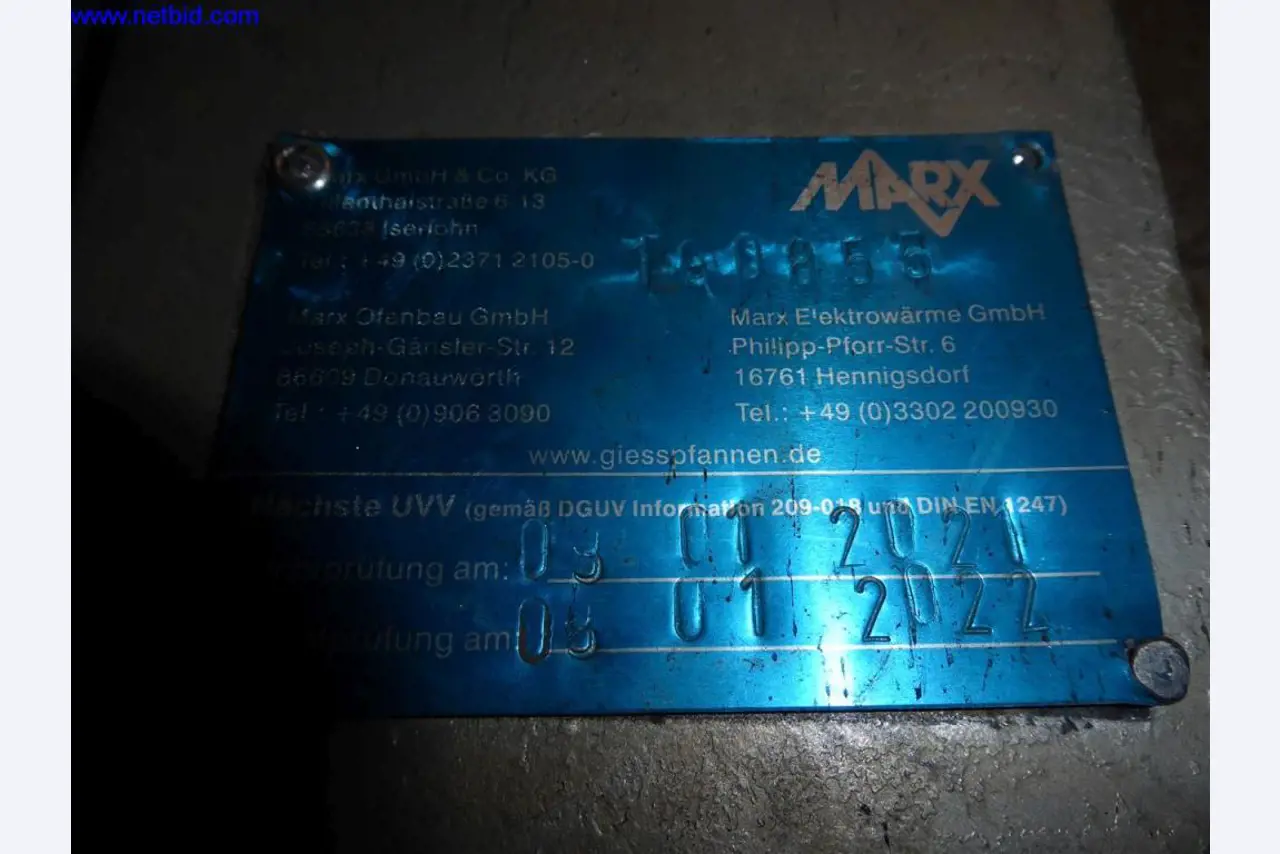 Machinery and equipment of Gusswerke Saarbrücken-2