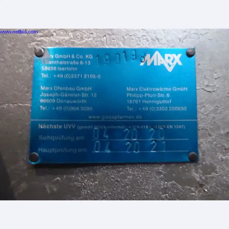 Machinery and equipment of Gusswerke Saarbrücken-5