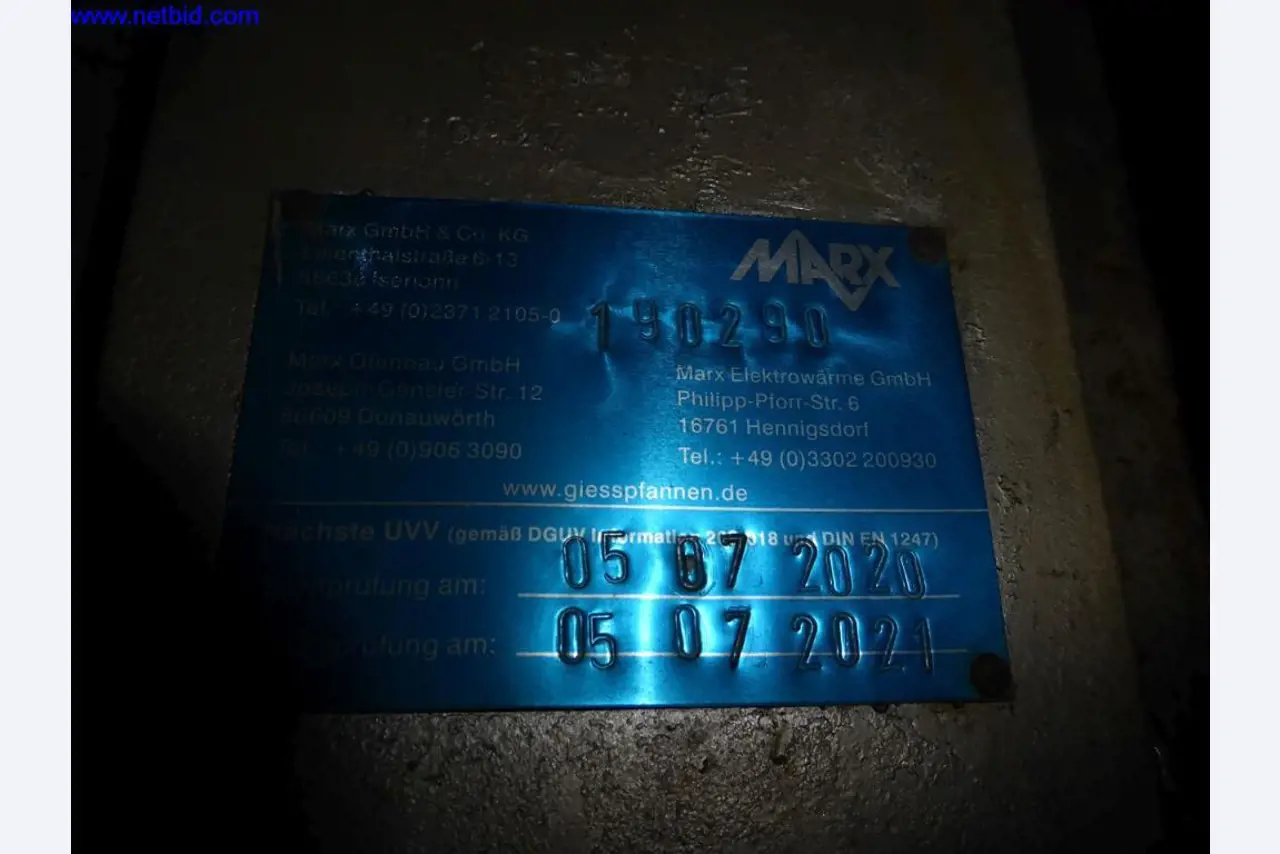 Machinery and equipment of Gusswerke Saarbrücken-8