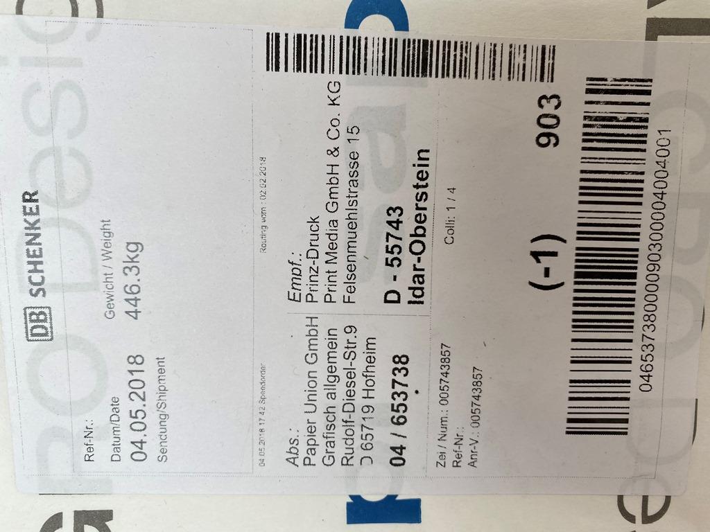 Impressão de ecrãs, produção de ecrãs, tratamento posterior de embalagens de cartão-2