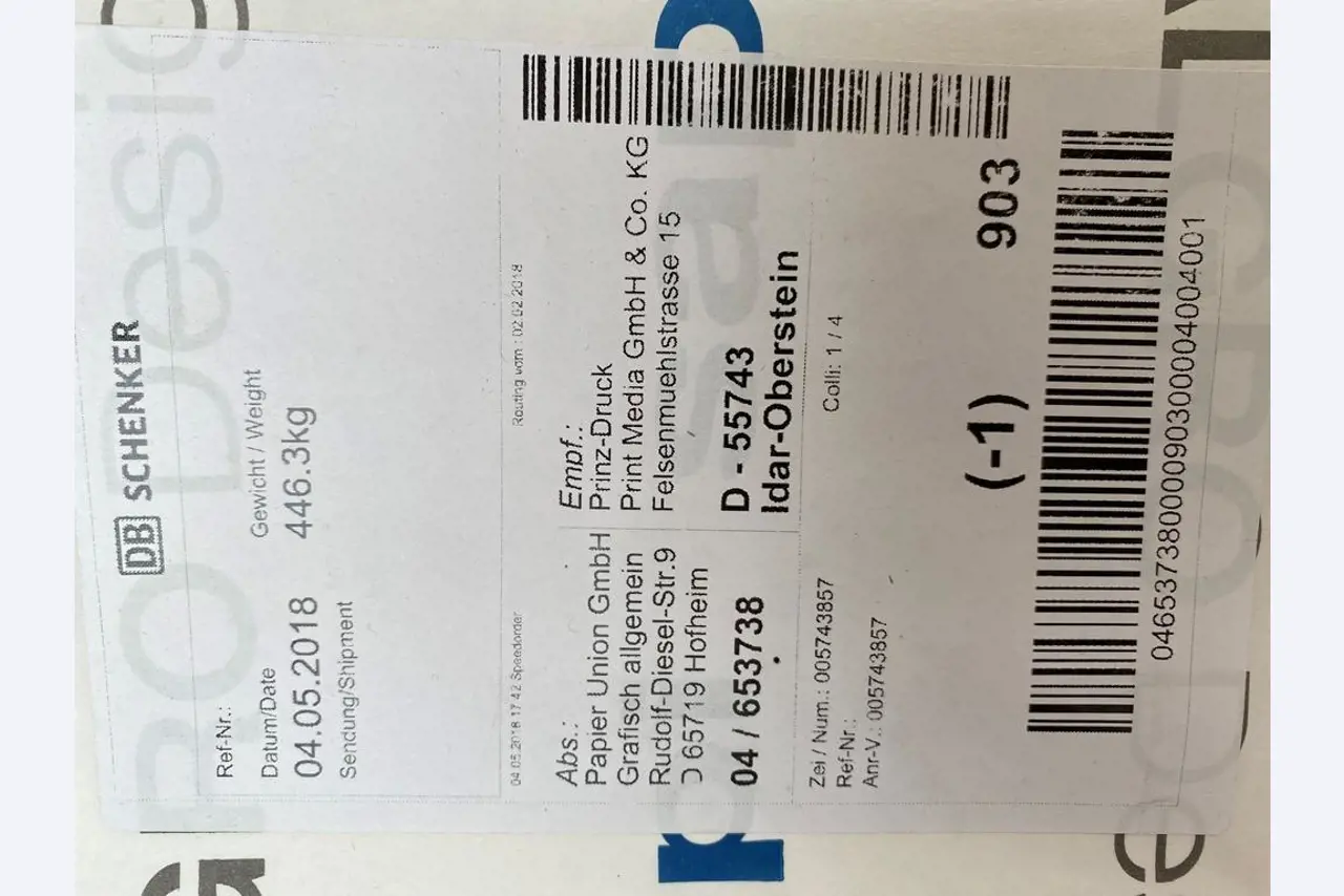 Impressão de ecrãs, produção de ecrãs, tratamento posterior de embalagens de cartão-2