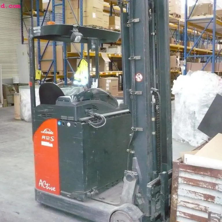 Electric order picker forklift Linde R12CS-11