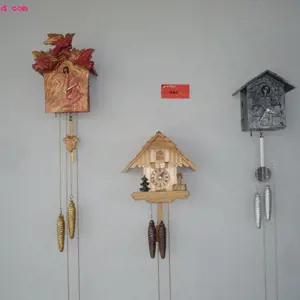 4 Designer cuckoo clocks