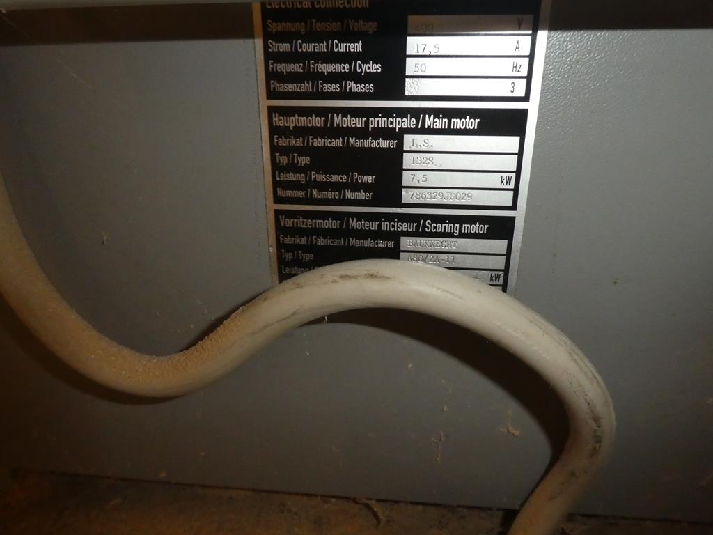 gepflegte Maschine aus dem Bereich Möbelbau-8