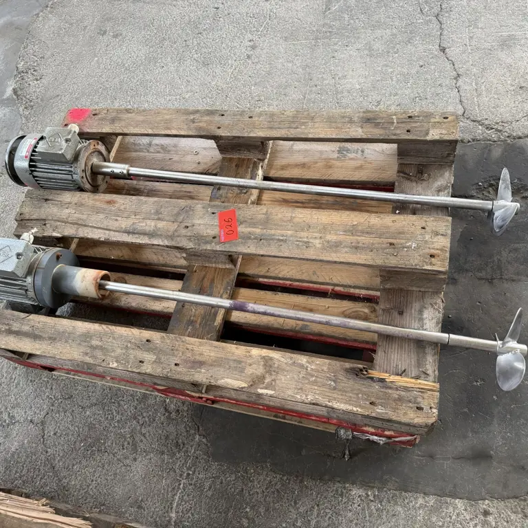2 Stk. Rod Agitators VEM Motors GmbH KPER 90 S 6