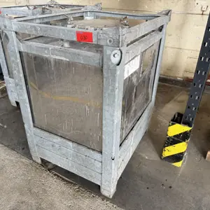 445-Liter Stainless Steel IBC Container Fischer E 445
