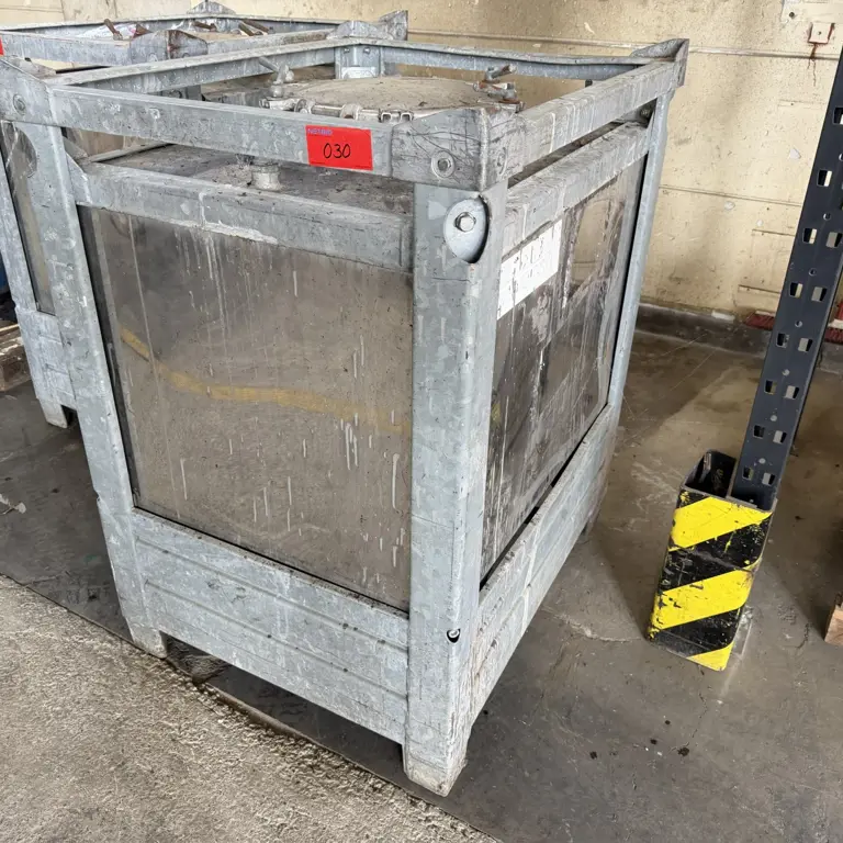 445-Liter Stainless Steel IBC Container Fischer E 445